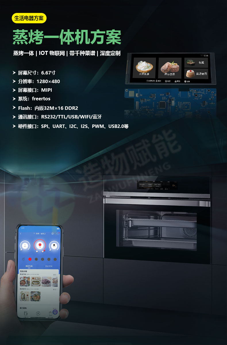 蒸烤一体机方案